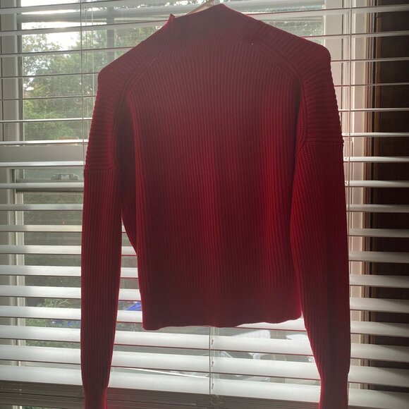 Red J. Crew Sweater Cherry Red - Xs - Picture 2 of 4
